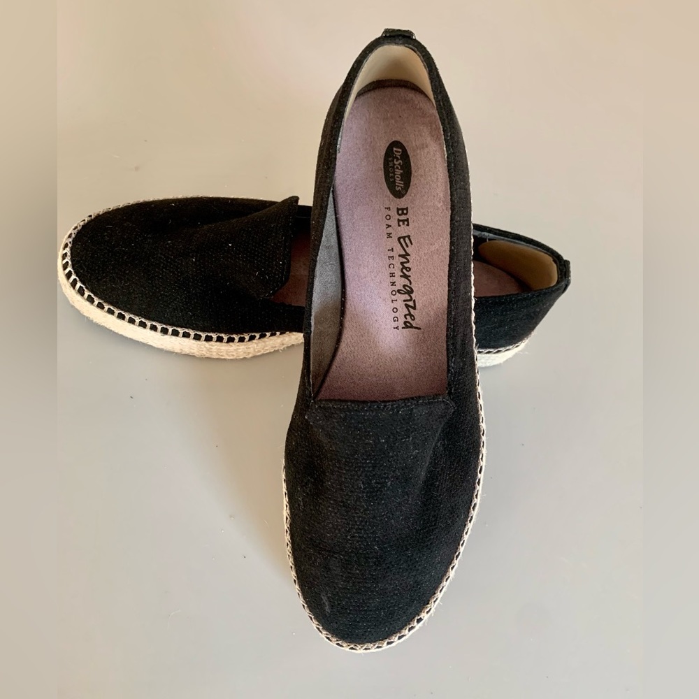 DR SCHOLL’s Be Energized 8M slip on loafer shoe espadrille - Foam comfort- GUC - Picture 8 of 8